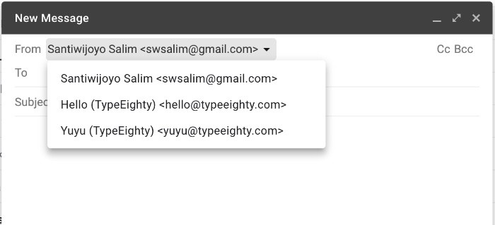 Send email from custom domain