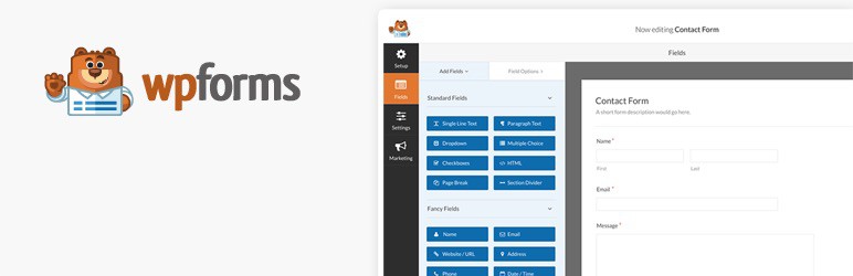 WP Forms - Best Form Builder for WordPress