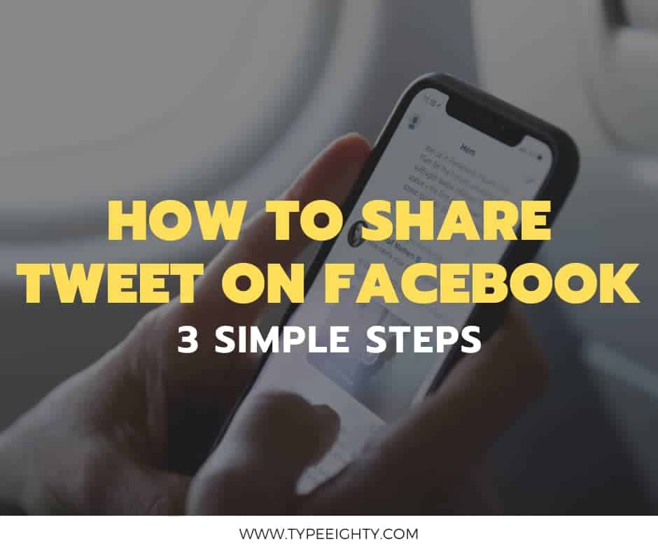 How To Share A Tweet On Facebook In 3 Simple Steps